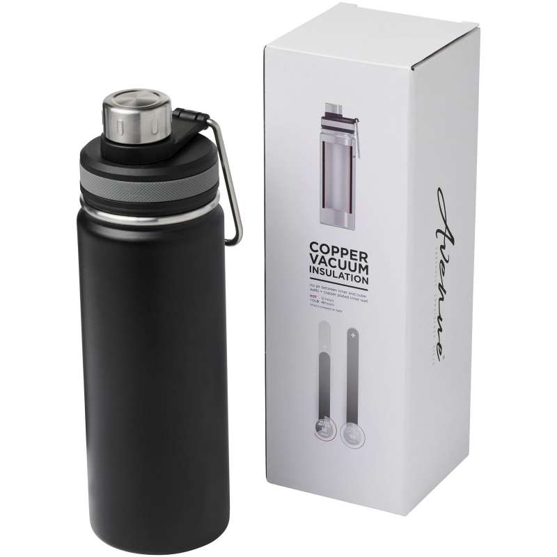 590ml sports bottle with vacuum insulation and Gessi copper coating - Avenue - Bottle at wholesale prices