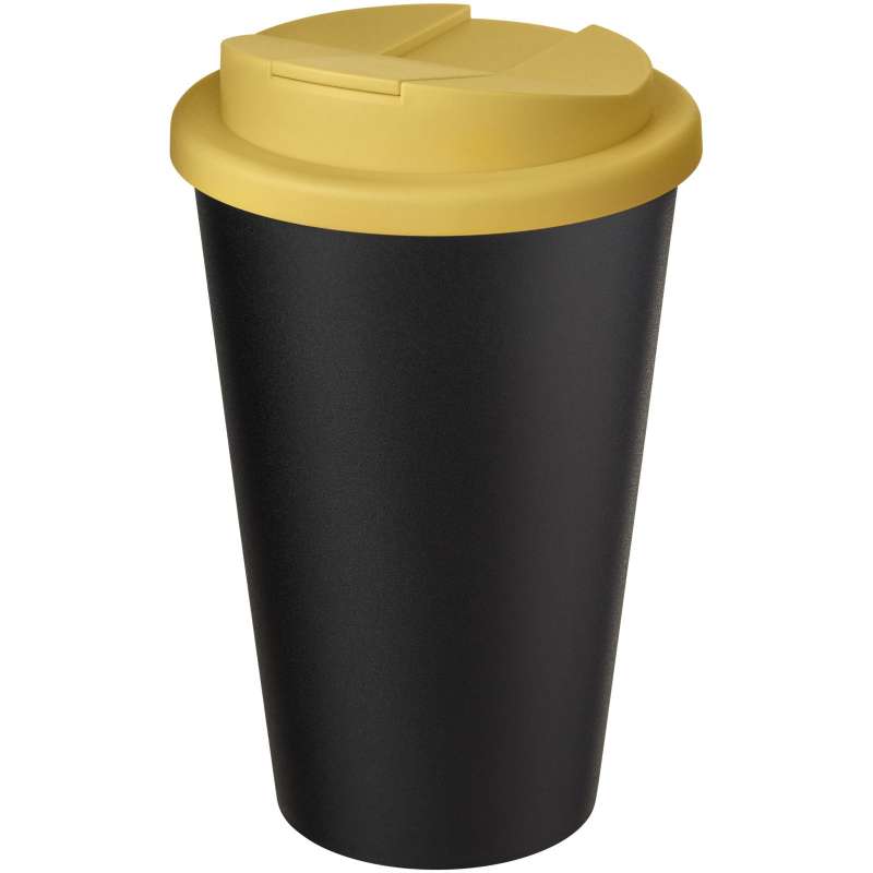 Americano Eco recycled tumbler 350ml with spill-proof lid - Americano - Recyclable accessory at wholesale prices