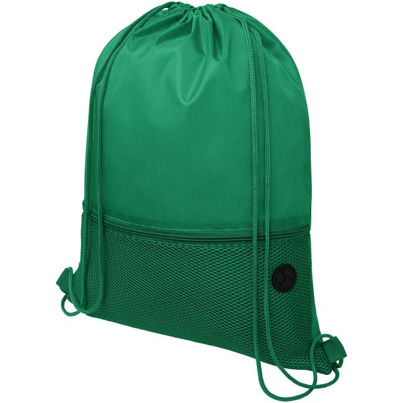 Oriole drawstring mesh backpack - Bullet - lightweight drawstring backpack at wholesale prices