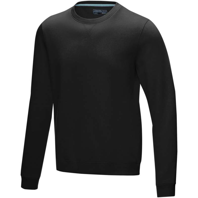Men's Jasper organic GOTS recycled GRS crew-neck sweatshirt - Elevate NXT - Recyclable accessory at wholesale prices