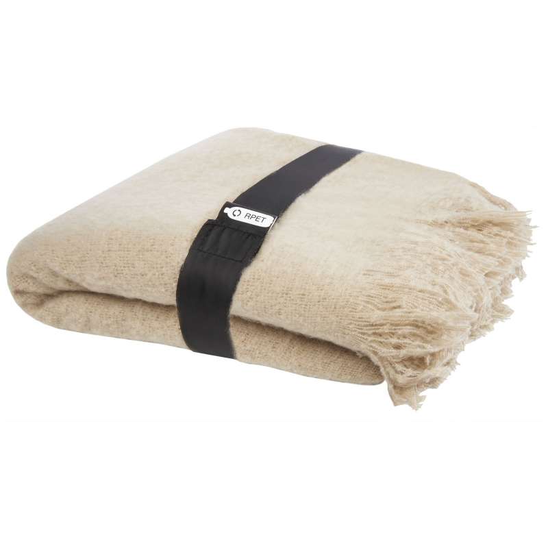 Ivy blanket in RPET mohair - Seasons - Recyclable accessory at wholesale prices
