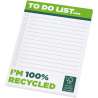 Desk-Mate A6 recycled notepad - Stationery items at wholesale prices