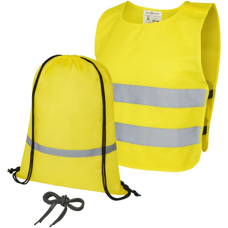 Ingeborg safety and visibility set for children aged 7 to 12 - Bullet - Safety vest at wholesale prices