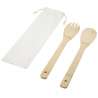 Endiv bambou salad spoon and fork - Wooden spoon at wholesale prices