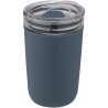 420 ml Bello glass tumbler with recycled plastique outer shell - Recyclable accessory at wholesale prices