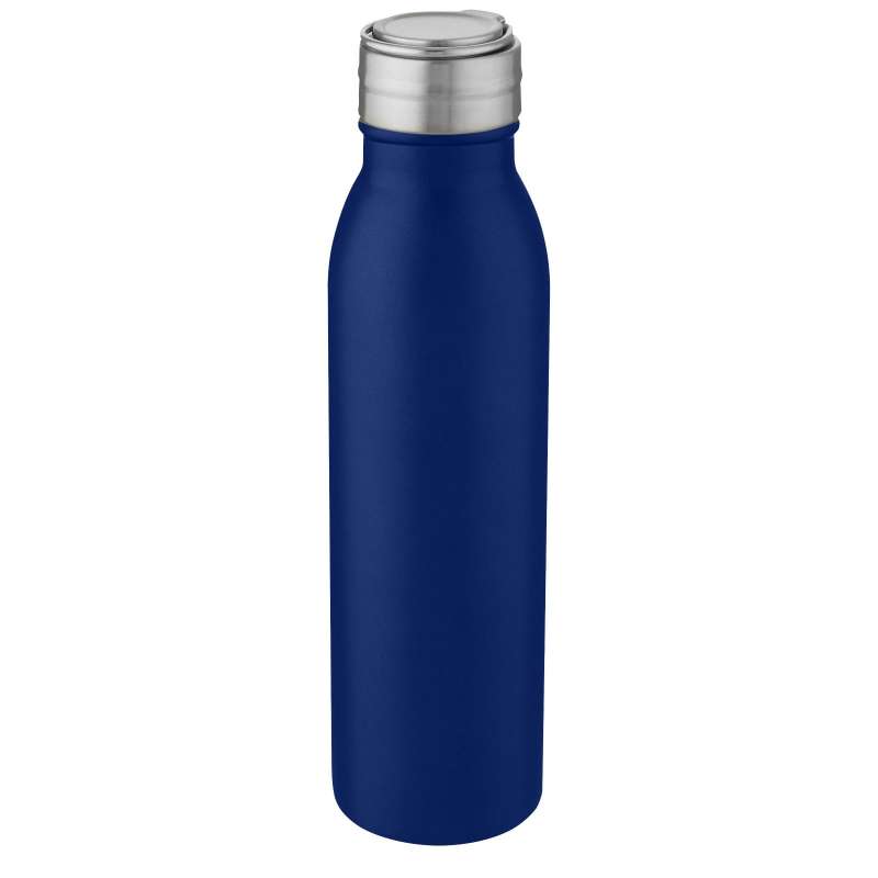 Harper 700 ml inox sports bottle with metal buckle - Recyclable accessory at wholesale prices