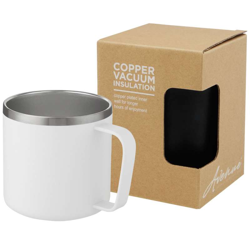 Mug isotherme Nordre 350 ml avec couche de cuivre - Accessoire recyclable à prix grossiste