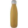 Cove 500 ml inox imitation wood insulated bottle - Recyclable accessory at wholesale prices