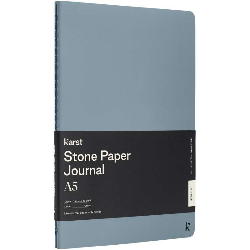 Set of two Karst® A5 notebooks - booklet at wholesale prices