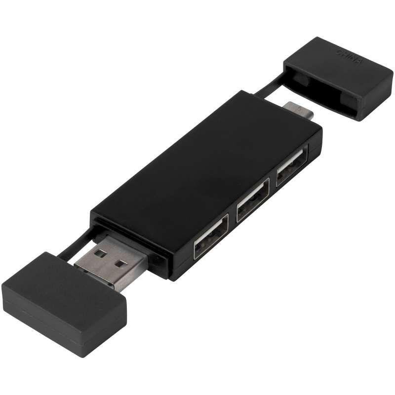 Hub double USB 2.0 Mulan - Hub à prix grossiste