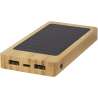 Alata 8,000 mAh bambou solar backup battery - Solar charger at wholesale prices