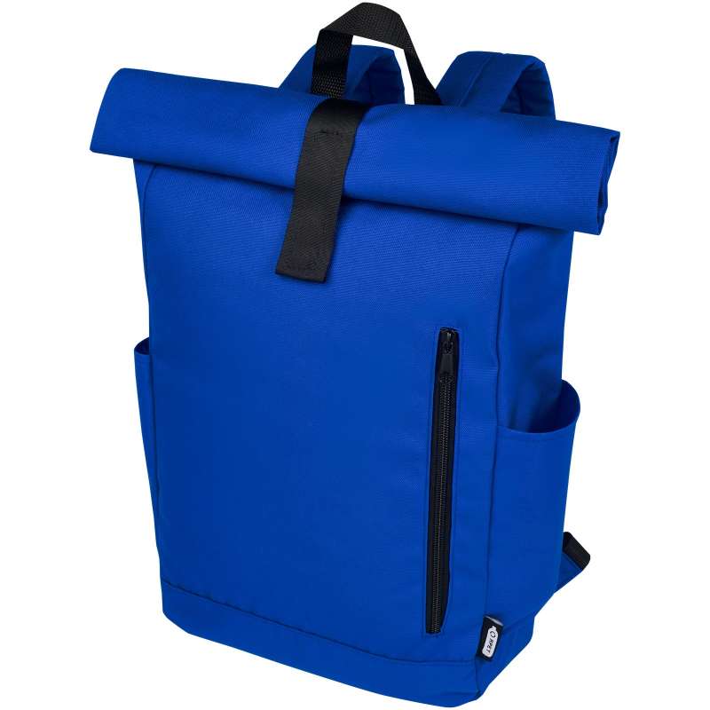 Byron 18 L RPET GRS 15.6 backpack with roll-up top - Sac à dos sport at wholesale prices