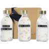 WELLmark Just Relax bath salt gift set with 3 x 200 ml bath salts - Bath set at wholesale prices