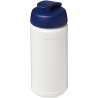 Baseline 500 ml recycled sports bottle with flip-top lid - Recyclable accessory at wholesale prices