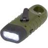 Helios solar-powered dynamo flashlight in recycled plastique with carabiner hook - Flashlight at wholesale prices