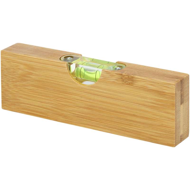 Bamboo Flush spirit level with bottle opener - Bottle opener at wholesale prices