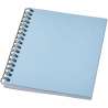 Desk-Mate ® A6 recycled colored spiral notebook - Recyclable accessory at wholesale prices