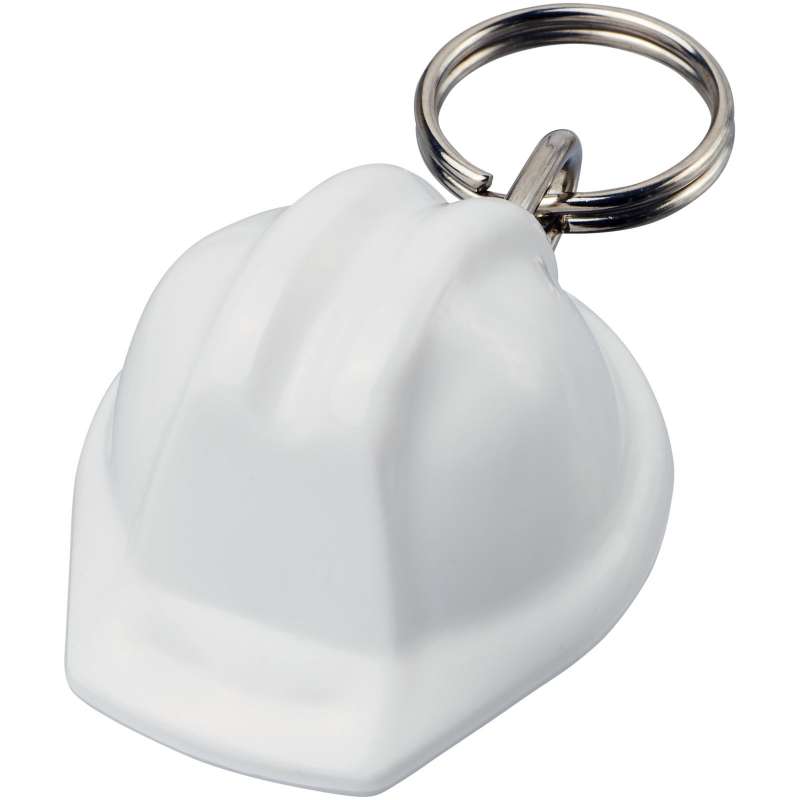 Recycled Kolt key ring in the shape of a hard hat - Recyclable accessory at wholesale prices