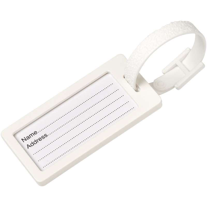 Recycled River luggage tag with window - Recyclable accessory at wholesale prices