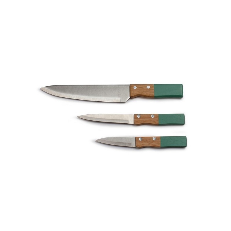 LIVOO - Set de 3 couteaux - Couteau de cuisine à prix grossiste