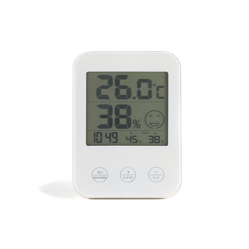 LIVOO - Thermomètre hygromètre - Pendule à prix grossiste