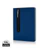 A5 PU hard cover notebook with touch pen - Notepad at wholesale prices