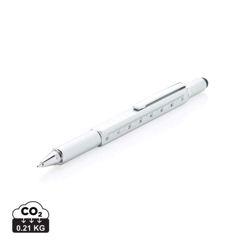 5-in-1 aluminium tool pen - Various tools at wholesale prices
