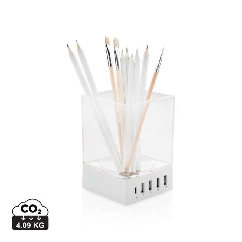 Pencil holder USB charger - Pencil cup at wholesale prices
