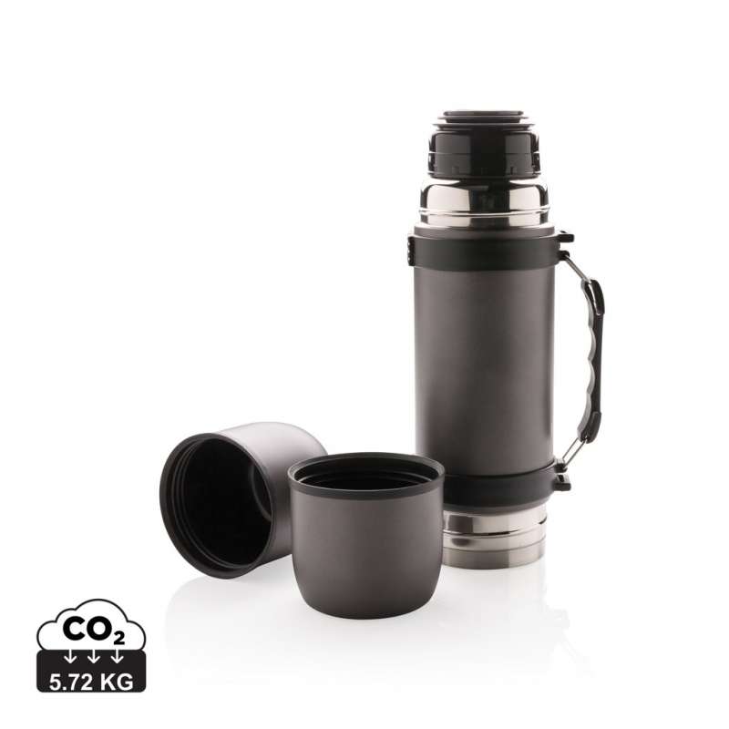 Swiss Peak insulated bottle with 2 cups - Hiking accessory at wholesale prices