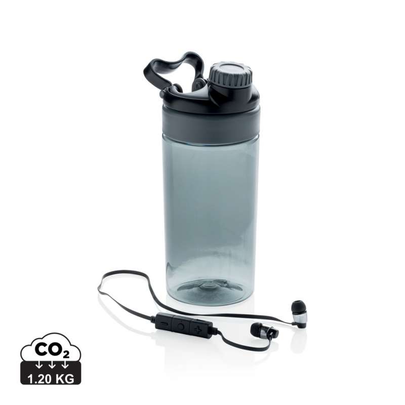 Waterproof bottle with wireless headphones - Phone accessories at wholesale prices