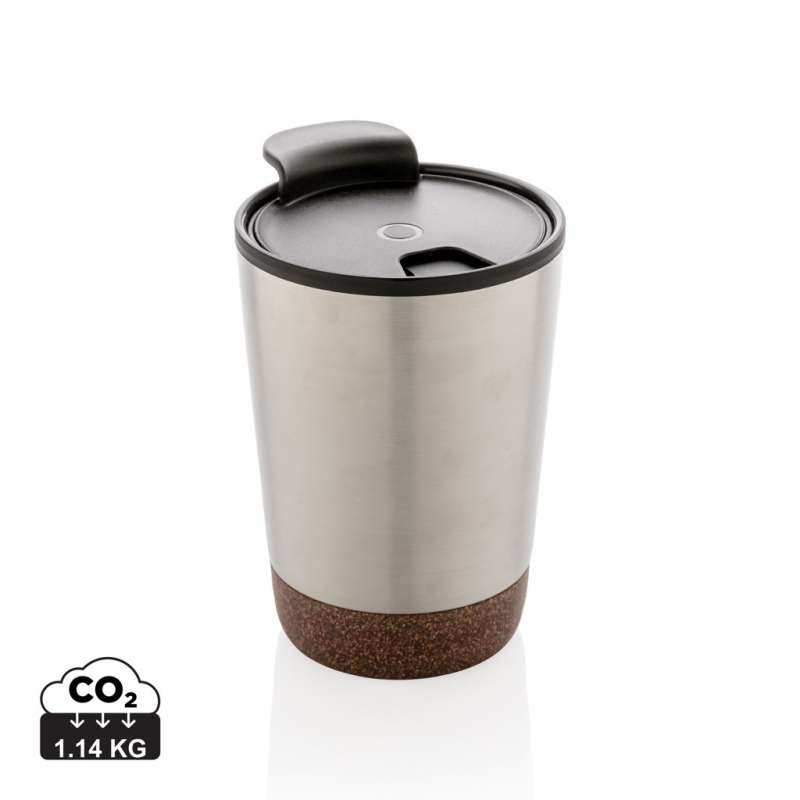 Mug with cork finish - Isothermal mug at wholesale prices