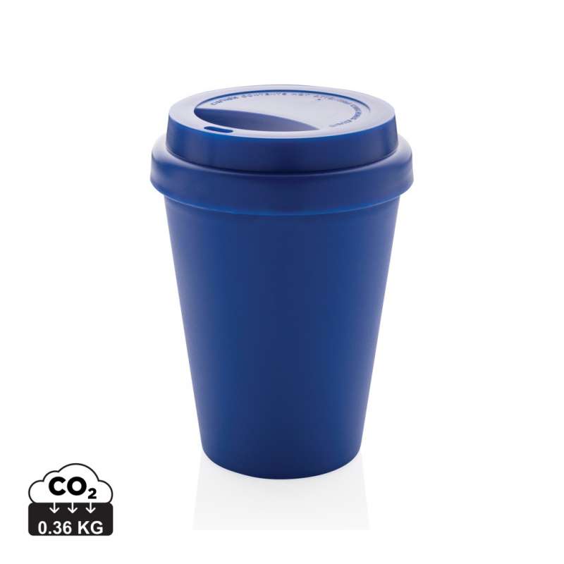 Mug en PP recyclable à double paroi 300ml - Mug à prix de gros