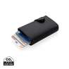 Anti-RFID card holder in aluminum and PU -  at wholesale prices