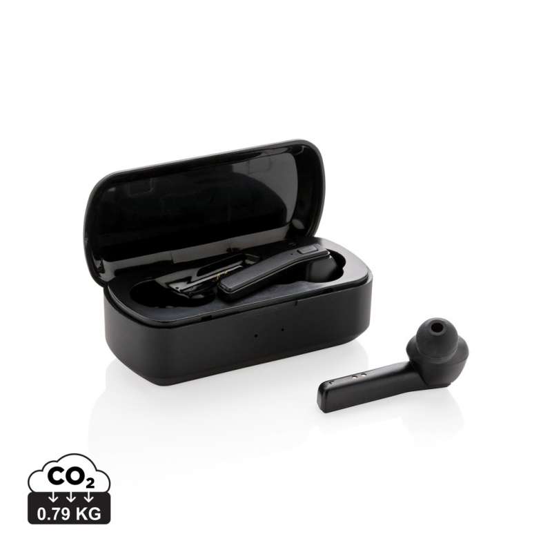 TWS headphones in Flow charging case - Bluetooth at wholesale prices