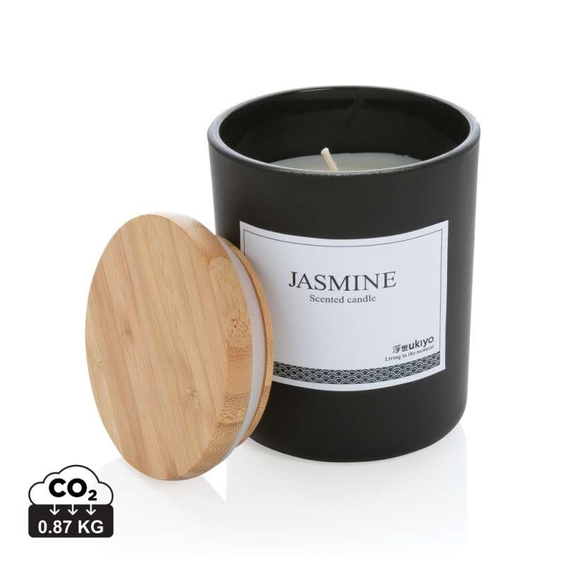 Bougie parfumée jasmin - Produit en bois à prix grossiste