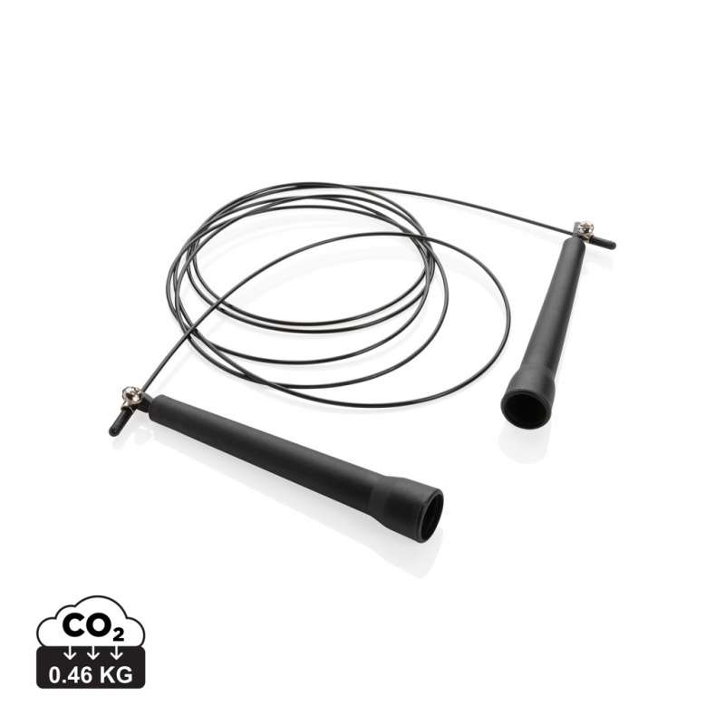 Adjustable skipping rope in pouch - Skipping rope at wholesale prices