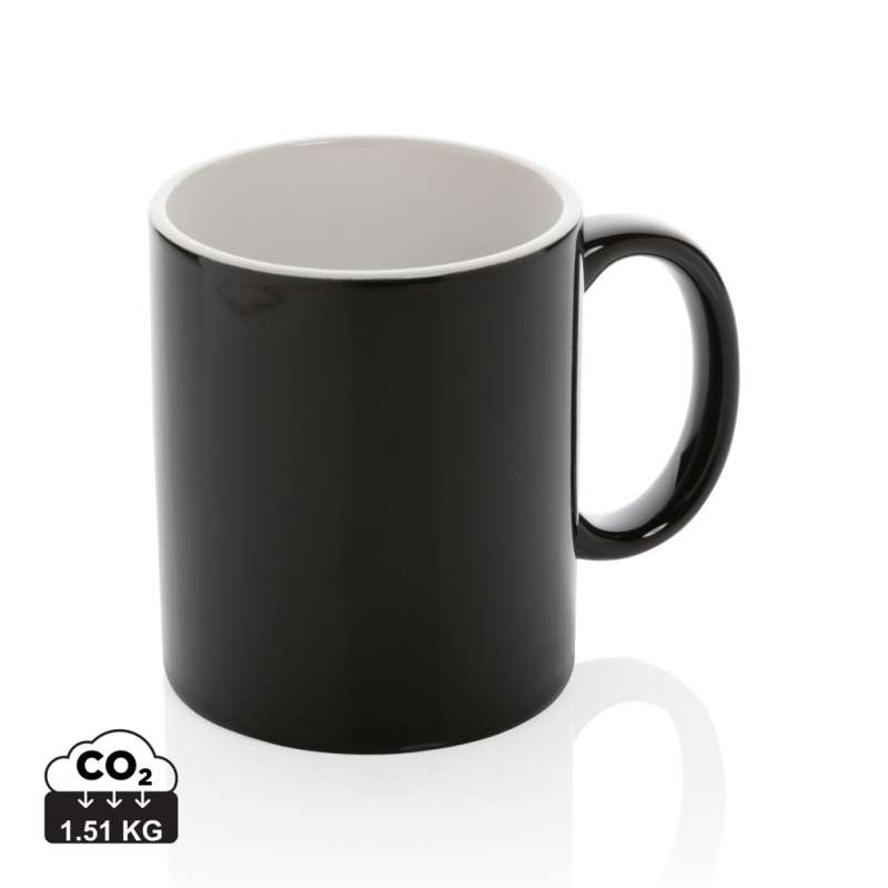 Classic ceramic mug - ceramic or porcelain mug at wholesale prices