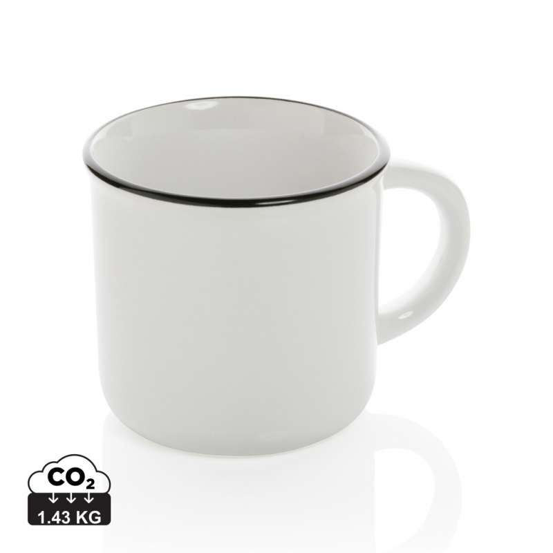 Mug céramique vintage - mug en céramique ou porcelaine à prix grossiste