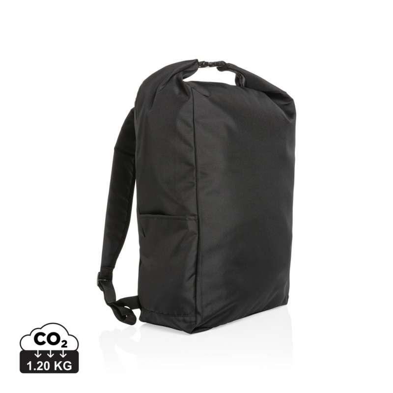 Impact AWARE rPET rolltop backpack - Recyclable accessory at wholesale prices