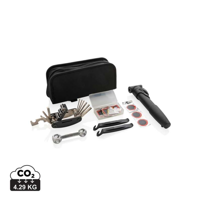 17-piece bicycle repair kit - Various tools at wholesale prices