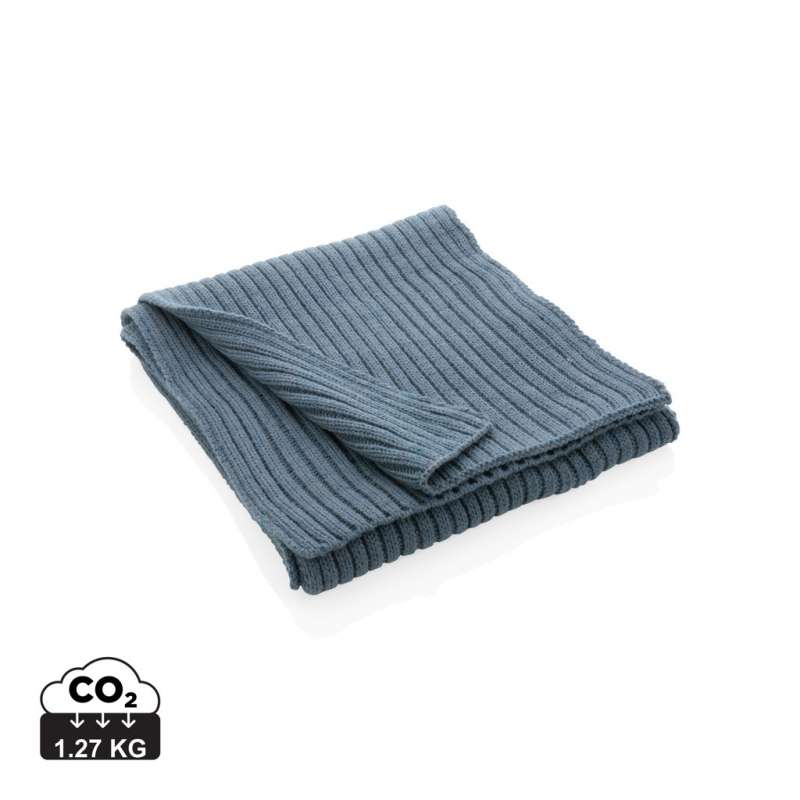 Knitted scarf 180x25cm Impact AWARE Polylana® - scarf at wholesale prices