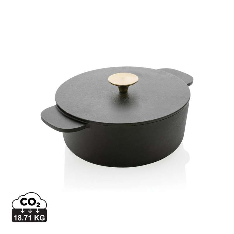 Ukiyo 23cm cast iron casserole dish - casserole at wholesale prices