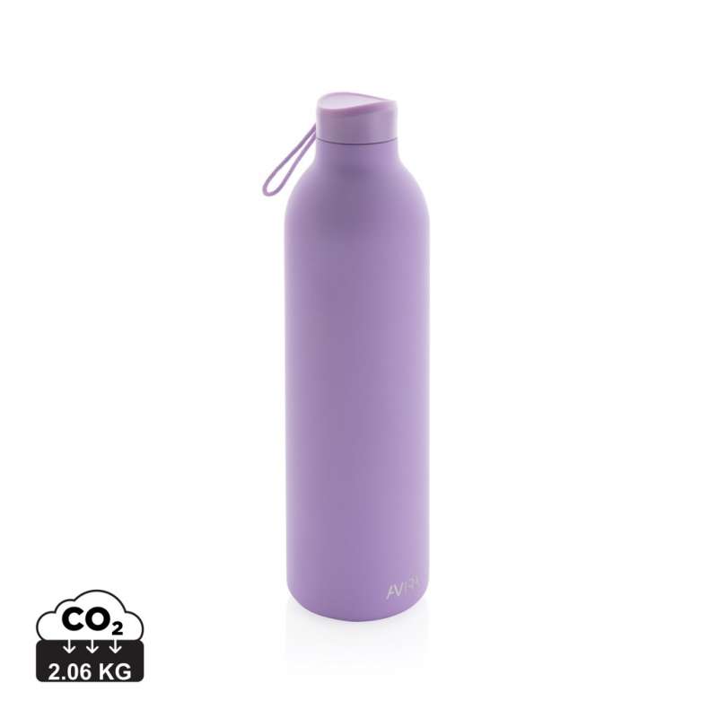 Avira Avior 1L insulated bottle in RCS recycled steel - Isothermal bottle at wholesale prices