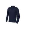 Long-sleeved emerised coton polo shirt - Rugby Polo at wholesale prices