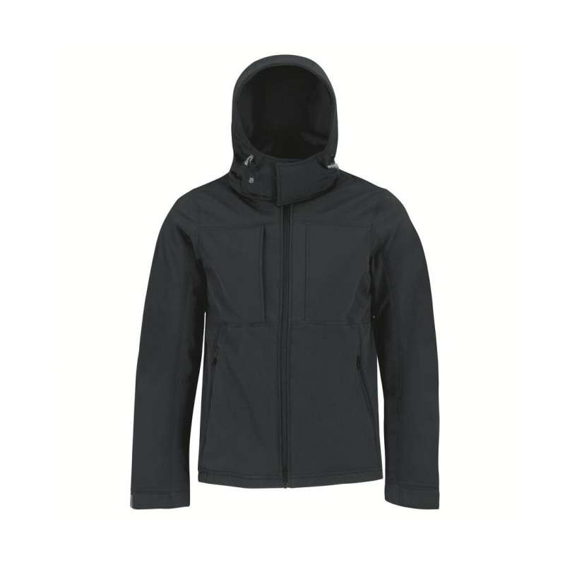 Men's softshell hooded jacket - Softshell at wholesale prices