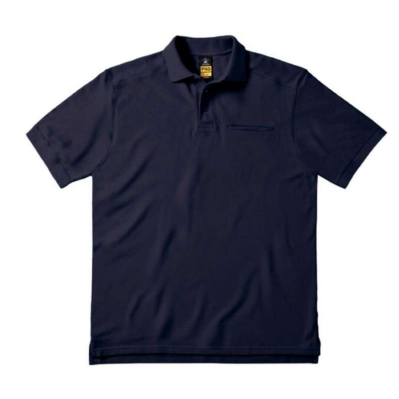 Cotton work polo with pocket - Women's polo shirt at wholesale prices