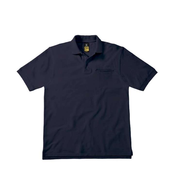 60° polycoton polo shirt with pocket - Men's polo shirt at wholesale prices