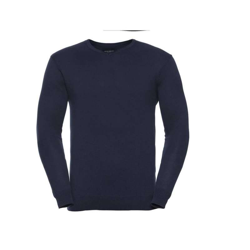 Men's v-neck knitted pullover - Pull homme à prix grossiste