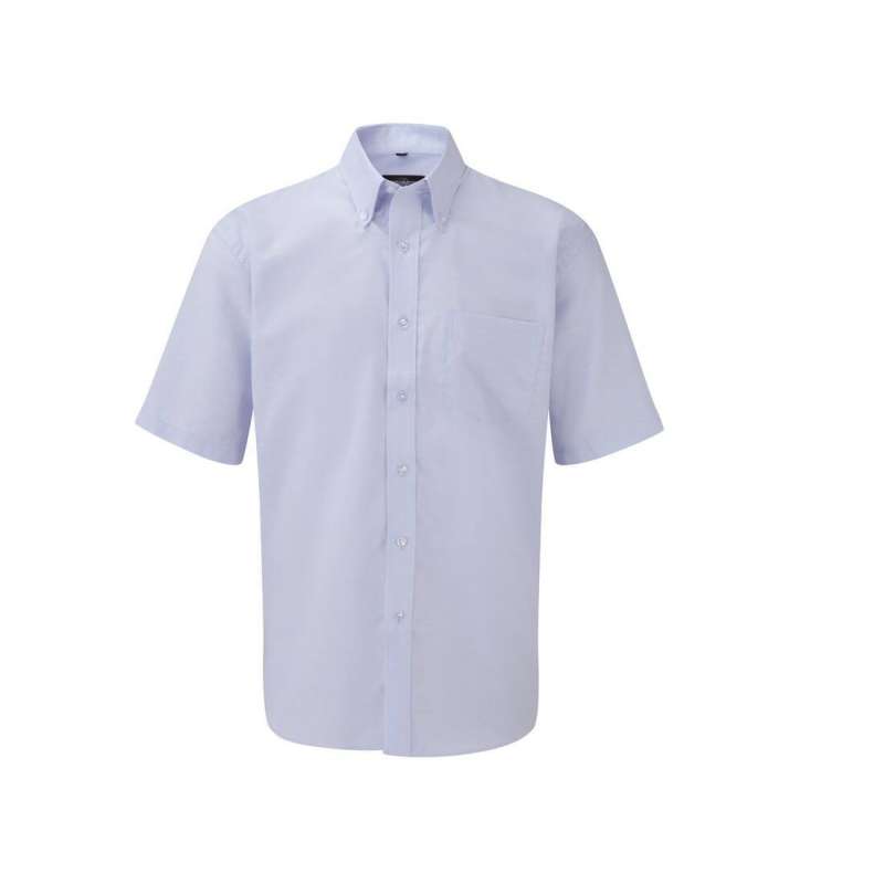 Men's short sleeve classic oxford shirt - Men's shirt at wholesale prices