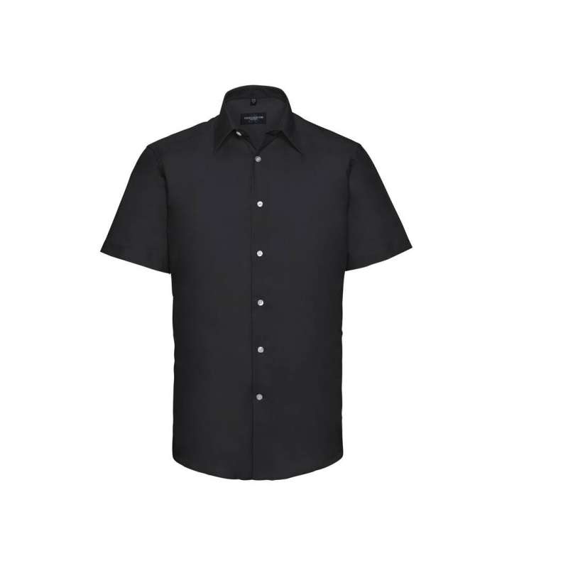 Men's short sleeve tailored oxford shirt - Chemise homme à prix grossiste